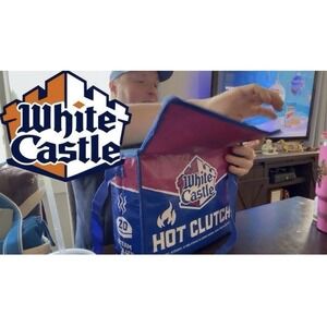 White Castle Hot Clutch Crave Clutch Limited Ed Insulated Tote Bag SEALED